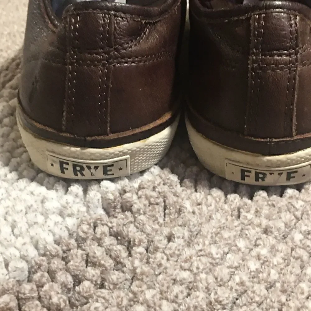 FRYE  LEATHER SNEAKERS